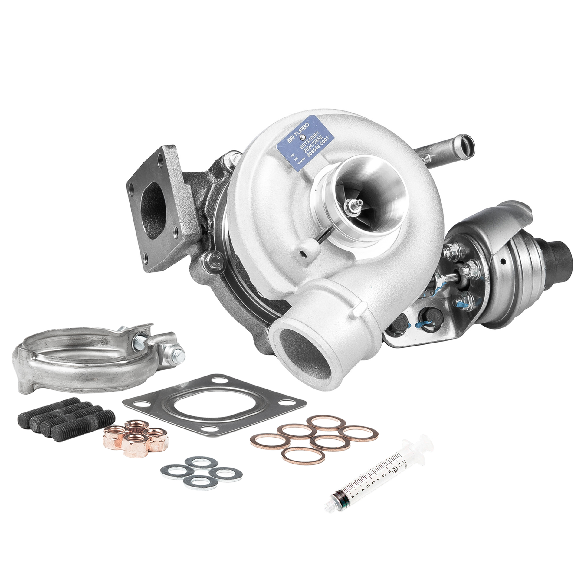 BR Turbo BRTX10081M Turbocompressor IVECO Daily V Flatbed Vrachtwagen/Chassis 29L15, 35S15, 35C15, 40C15, 50C15 146 Pk Diesel F1AE3481C