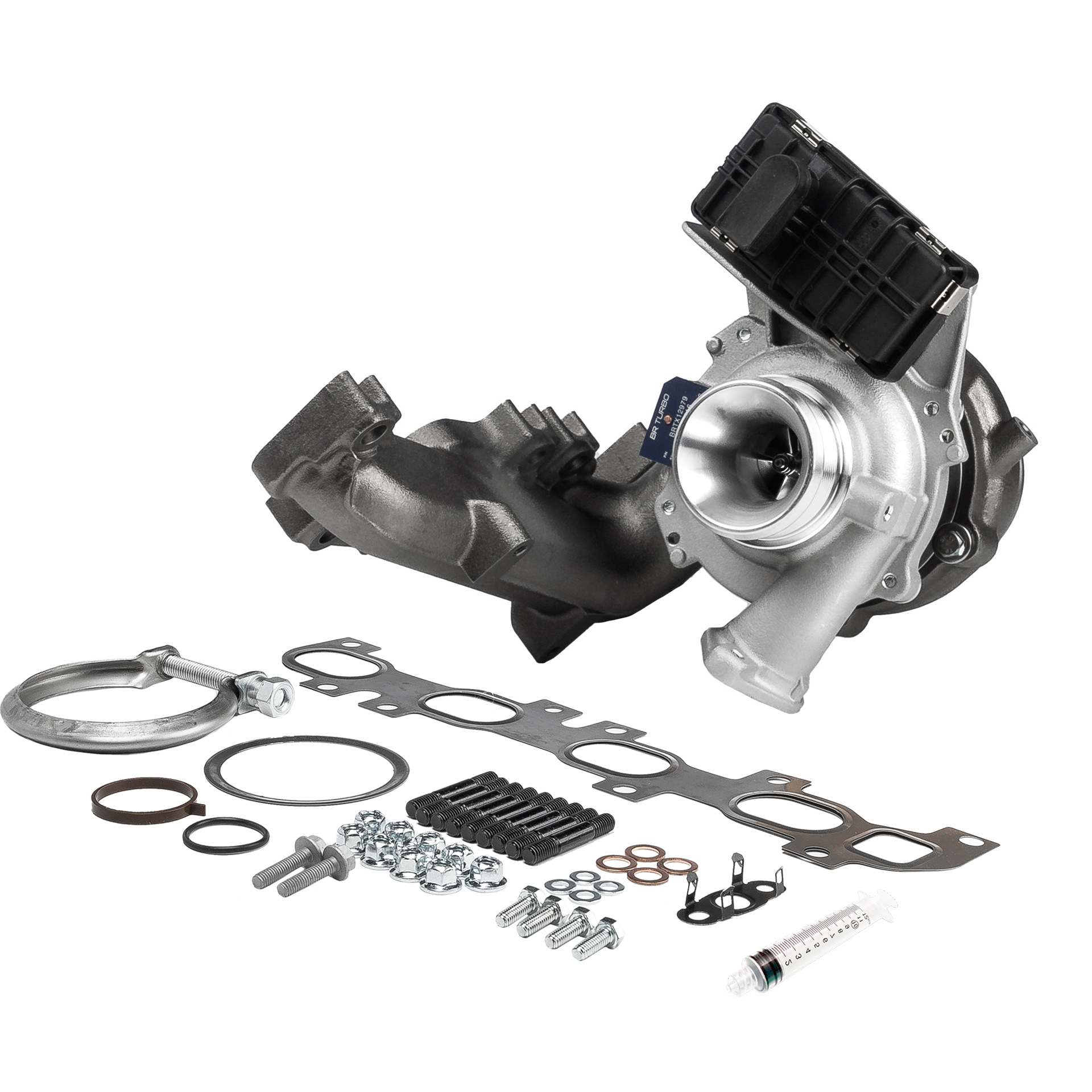 Turbocharger 54389700008 BR Turbo BRTX12979M OPEL, FIAT, ALFA ROMEO, SUZUKI, JEEP