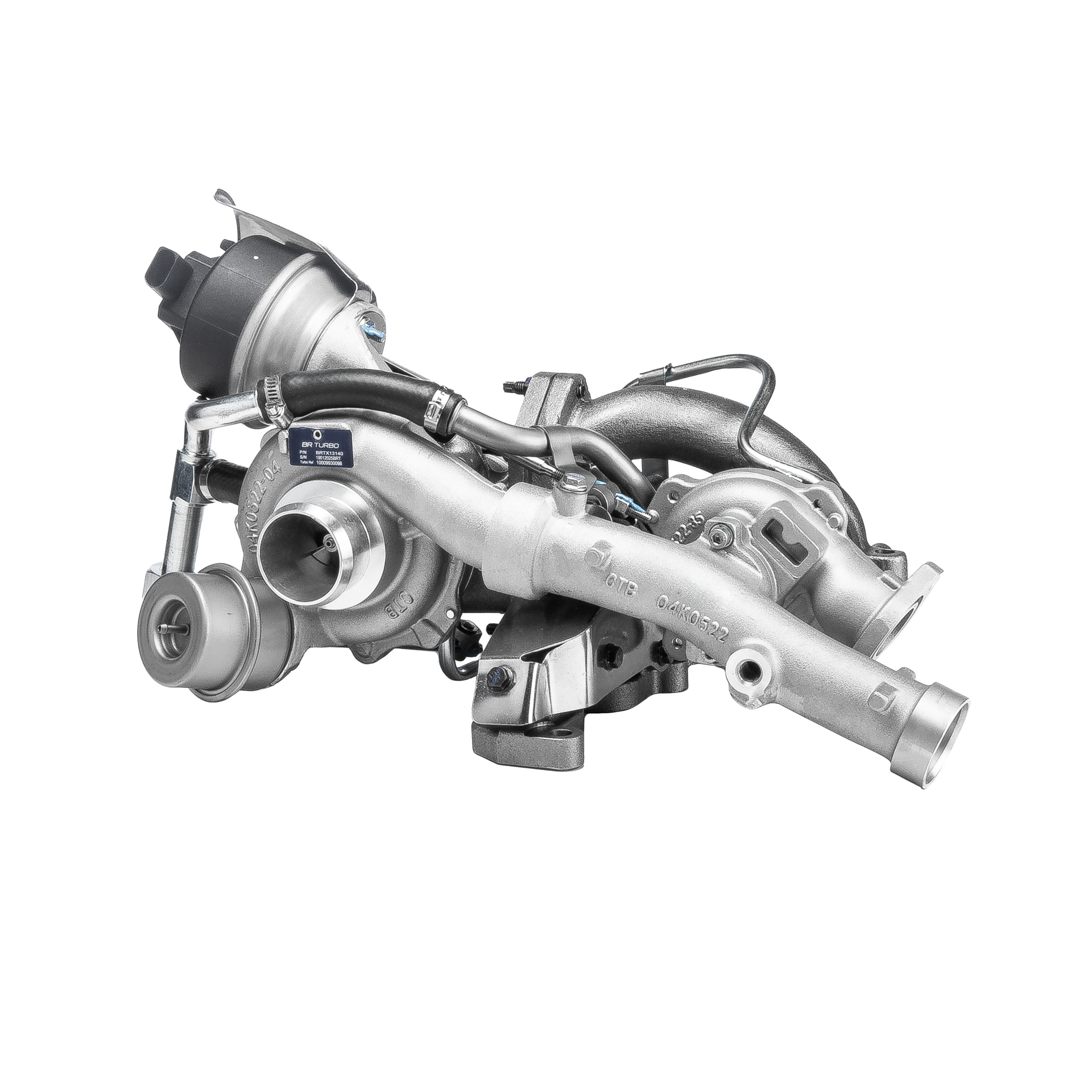 BR Turbo BRTX13140 Turbo compresseur VW T5 Сamion à Plateau 2.0 BiTDI 4motion 180 CV Diesel 2014