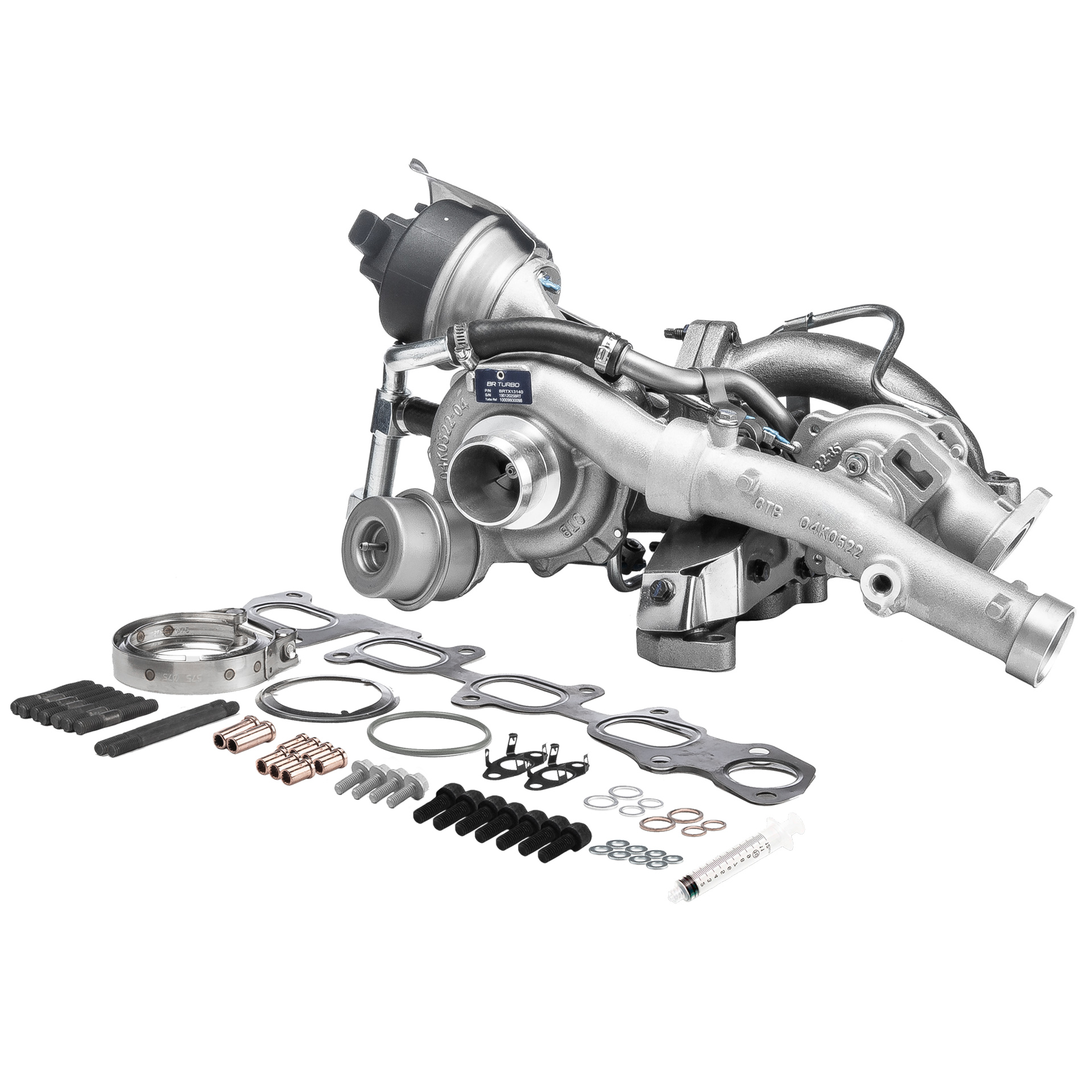 BR Turbo BRTX13140M Turbocompresseur VW T5 Сamion à Plateau 2.0 BiTDI 4motion 180 CV Diesel 2009