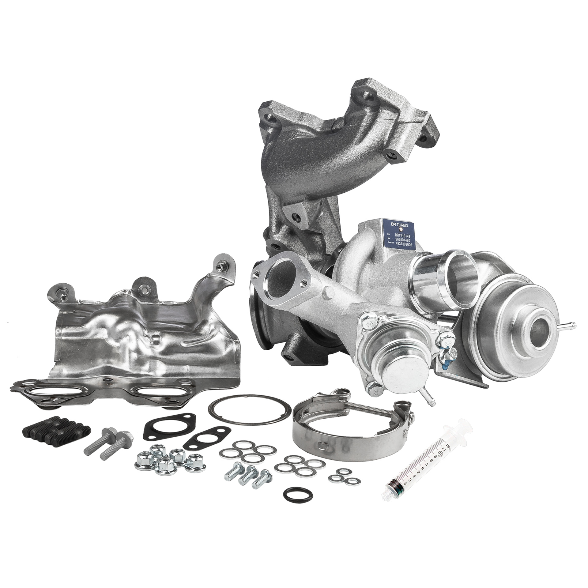 Turbina 55238046 BR Turbo BRTX13149M FIAT, ALFA ROMEO, LANCIA, MITSUBISHI, CHRYSLER