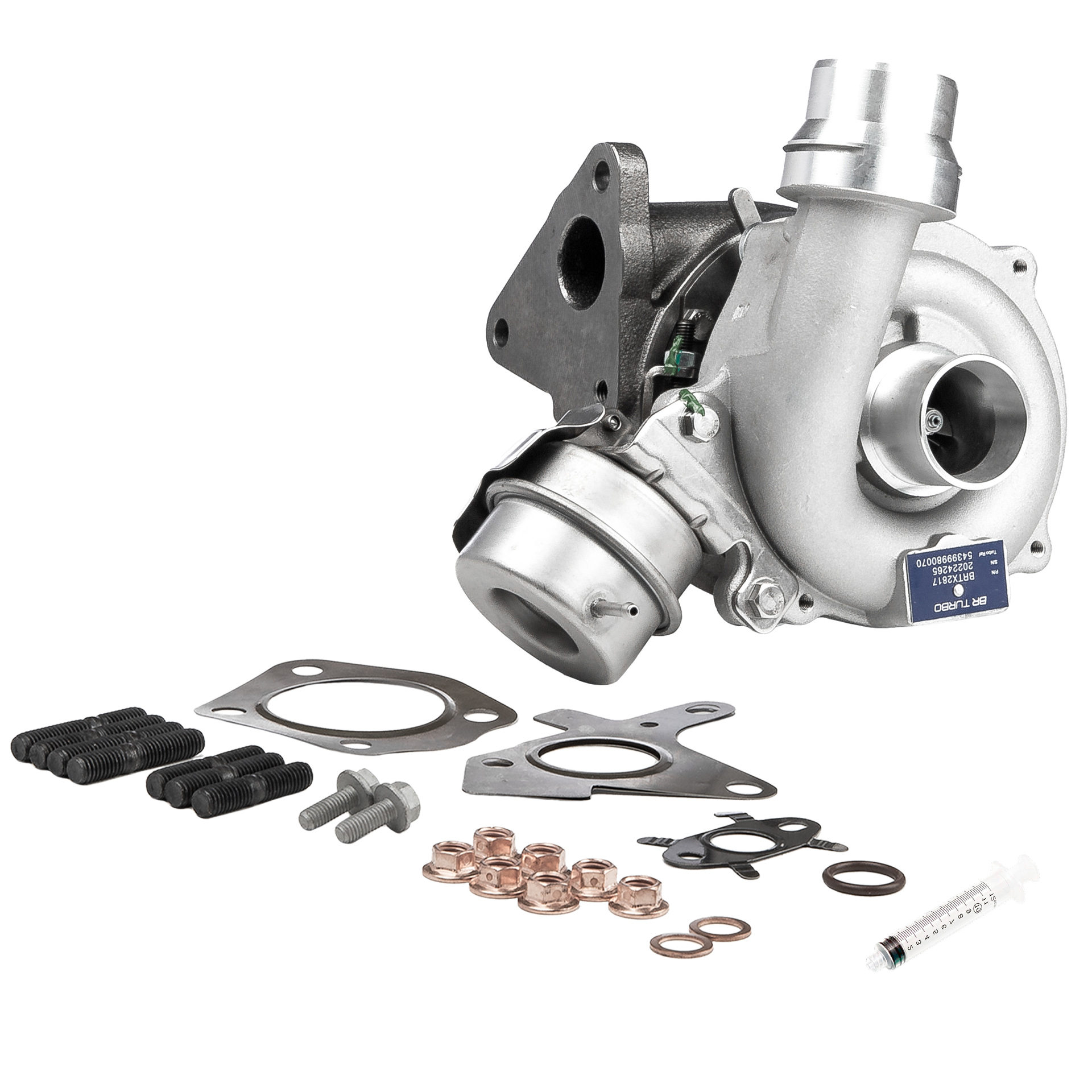 Turbolader 7701476883 BR Turbo BRTX2817M RENAULT, NISSAN, DACIA, RENAULT TRUCKS, SANTANA
