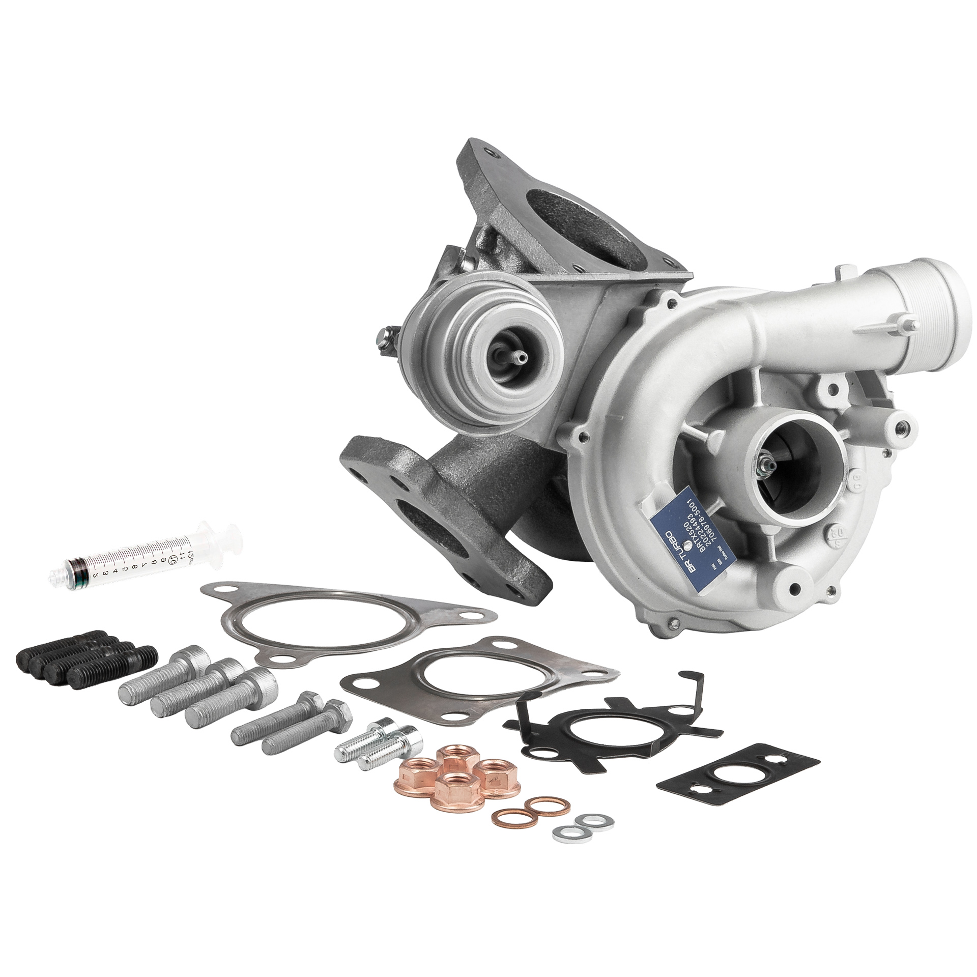 BR Turbo BRTX520M Turbolader CITROËN Jumpy I Flatbed Vrachtwagen/Chassis 1.9 TD 69 Pk Diesel WJY (DW8B)