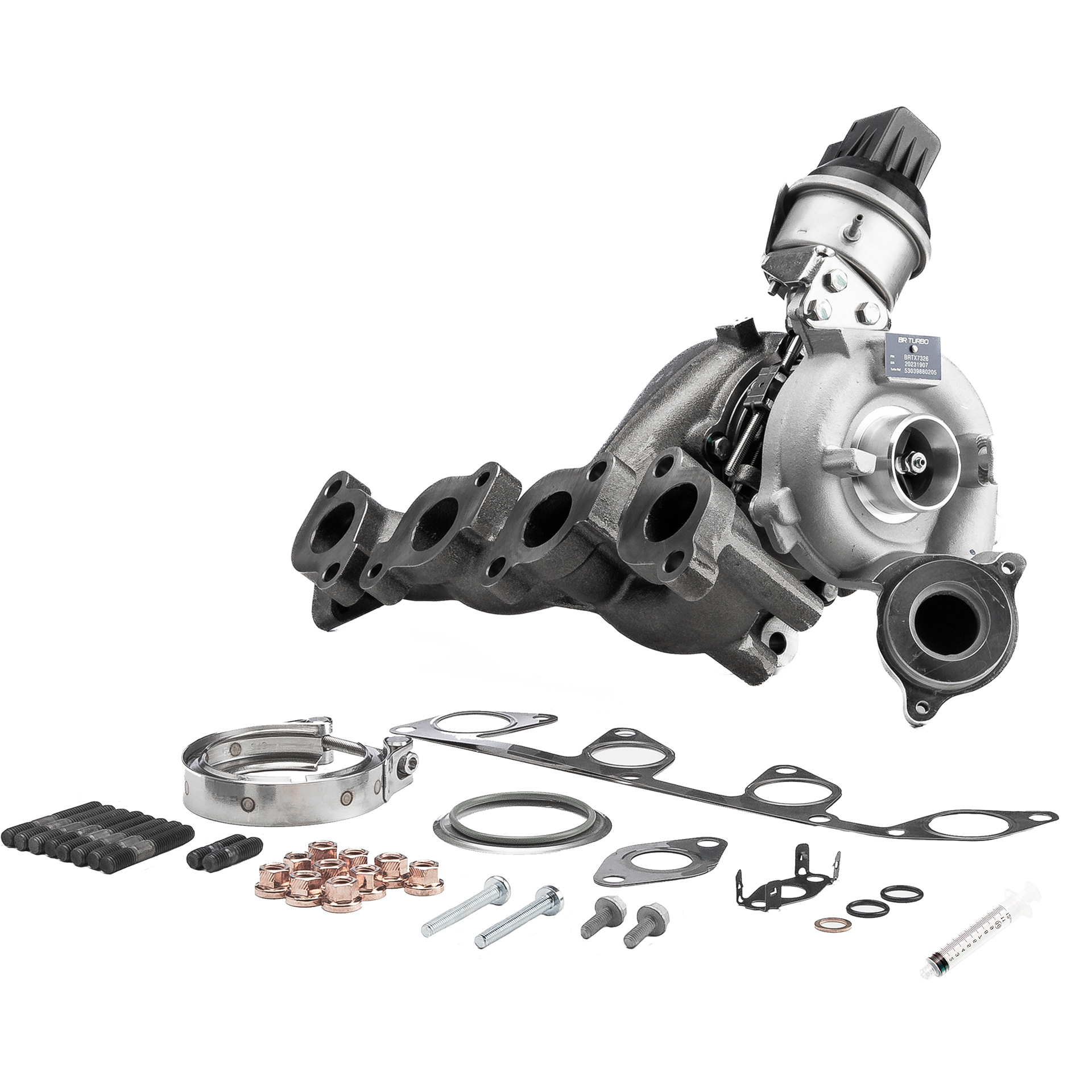 Turbocompresseur 03L 253 010 C BR Turbo BRTX7326M VOLKSWAGEN, AUDI, SEAT, SKODA, CUPRA