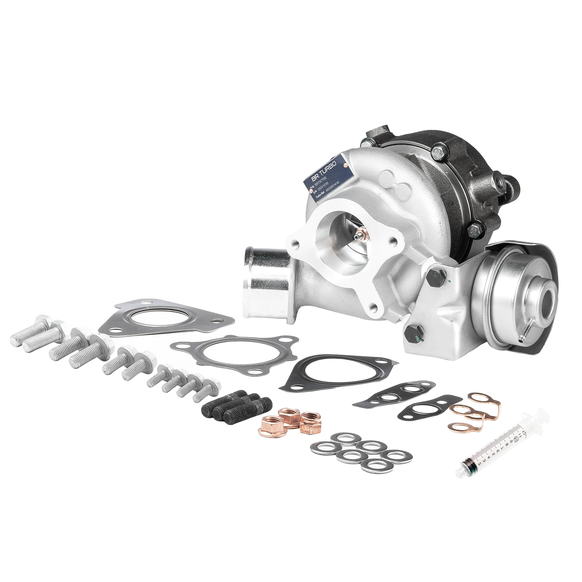 Turbolader BRTX7702M BR Turbo 1515A295 FIAT, MITSUBISHI