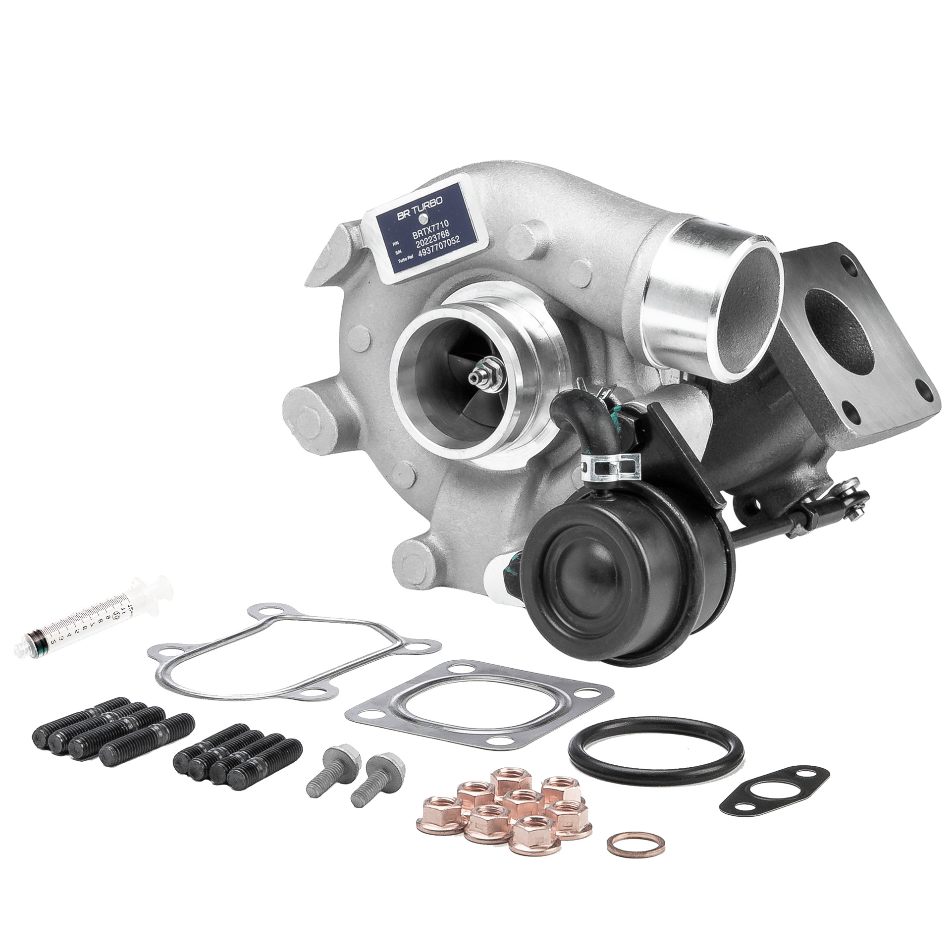 Turbolader BRTX7710M BR Turbo 0375F6 VW, RENAULT, FIAT, PEUGEOT, CITROЁN