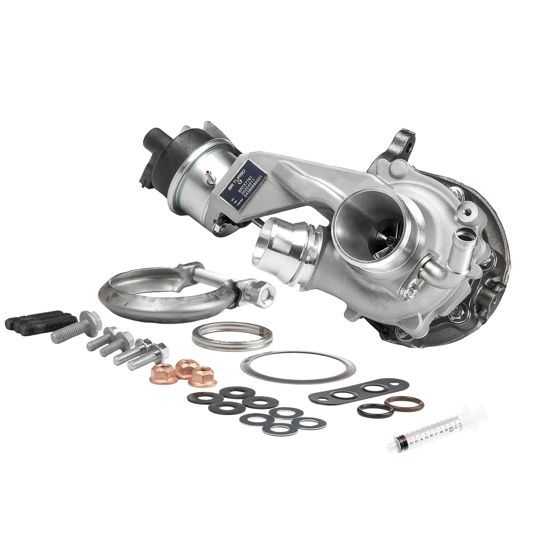 Turbocompresseur 861036 BR Turbo BRTX7761M MERCEDES-BENZ, OPEL, RENAULT, FIAT, NISSAN
