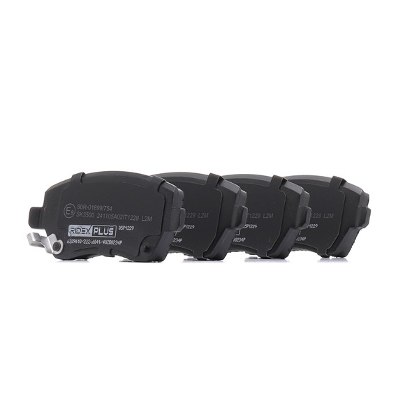 Plaquettes de frein D1060 1HA0C RIDEX PLUS 402B0234P RENAULT, NISSAN, SUZUKI, INFINITI
