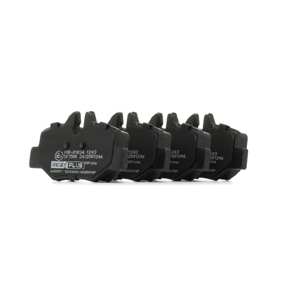 RIDEX PLUS 402B0098P Remblok MERCEDES-BENZ Vito Bus (W639) 126 (639.701, 639.703, 639.705) 258 Pk Benzine M 272.978