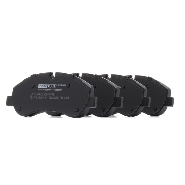 Klocki hamulcowe RIDEX PLUS 402B0588P