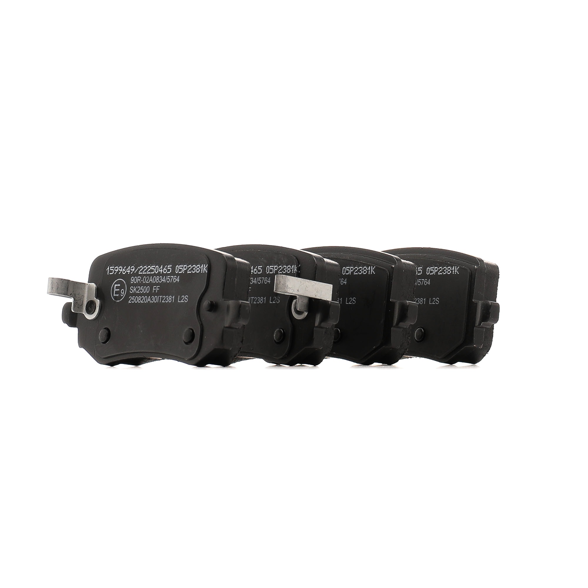 RIDEX 402B2141 Plaquette de frein KIA Sportage V (NQ5) 1.6 T-GDi Hybrid 230 CV Essence/électrique 2021