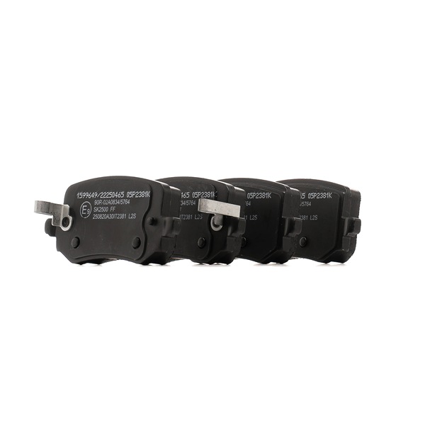 RIDEX 402B2141 Plaquettes de frein