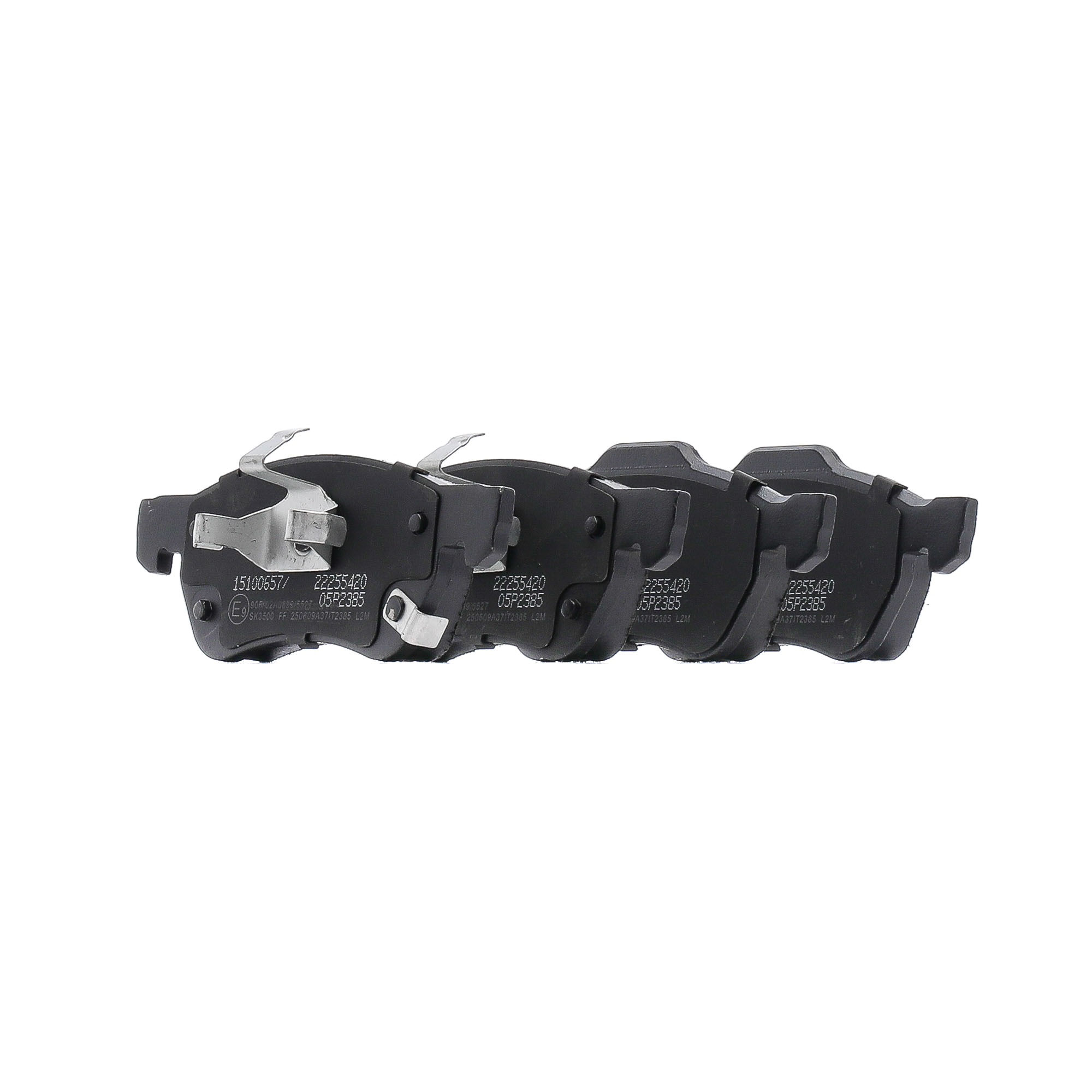 402B2172 RIDEX 10343249 Plaquettes de frein