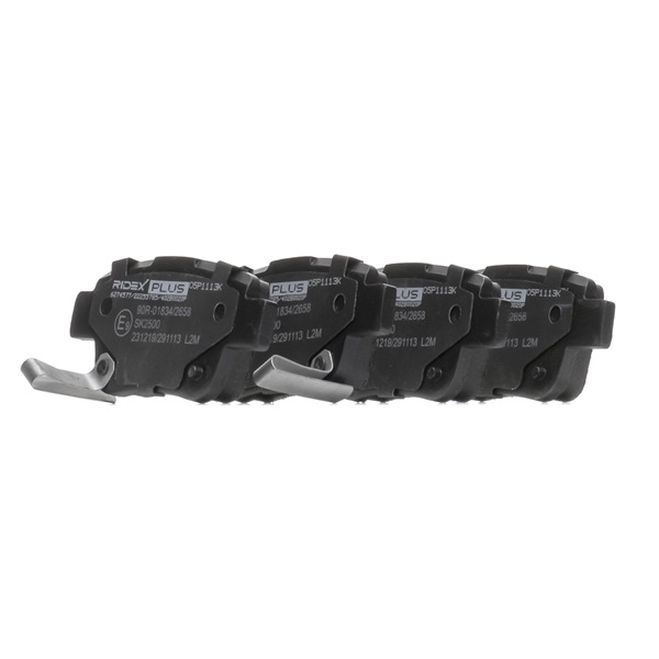 RIDEX PLUS 402B0020P Bremsbeläge Bremsbeläge 402B0020P RIDEX PLUS 04466YZZE2 TOYOTA, LEXUS, SATURN, WIESMANN