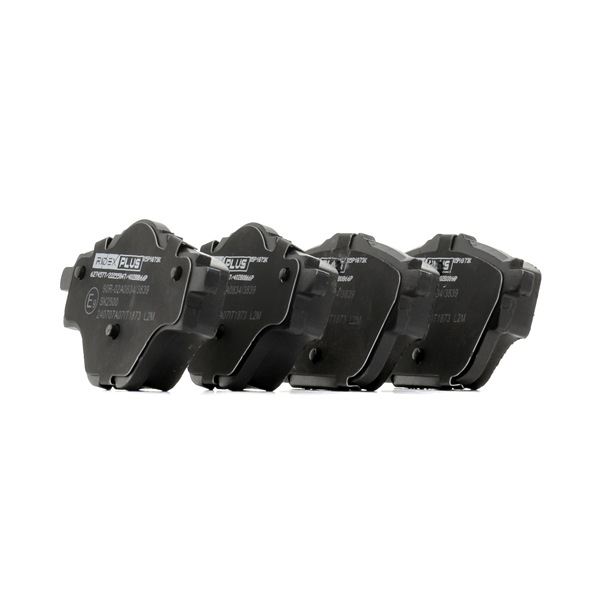 Bremseklodssæt RIDEX PLUS 402B0866P