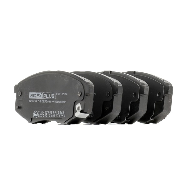 Plăcuțe de frână 58101 1KA00 RIDEX PLUS 402B0905P HYUNDAI, KIA