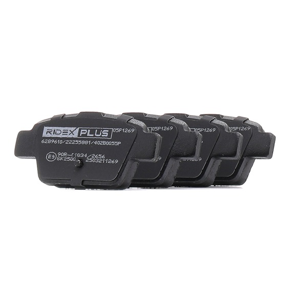 Komplet klocków RIDEX PLUS 402B0055P