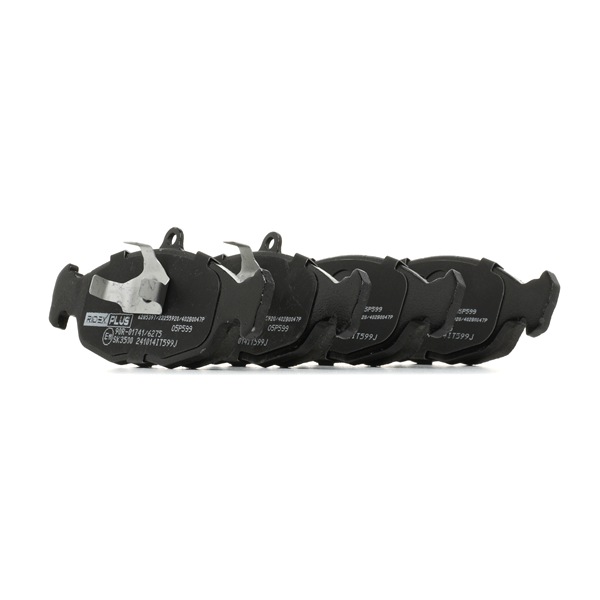 Remblokkenset voor schijfrem RIDEX PLUS 402B0047P