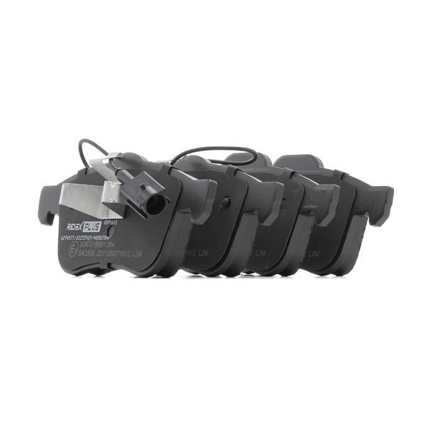 Komplet klocków RIDEX PLUS 402B0784P