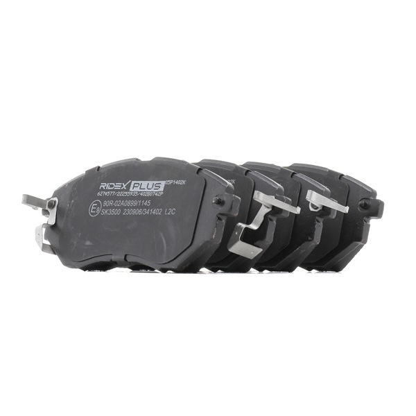 RIDEX PLUS 402B0742P Bremsbeläge Bremsbeläge 402B0742P RIDEX PLUS 26296AL040 SUBARU