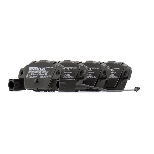 Klocki hamulcowe RIDEX PLUS 402B0741P