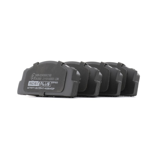 RIDEX PLUS 22255947 Zestaw klocków hamulcowych Fiat 128 Coupe cena tył i przód