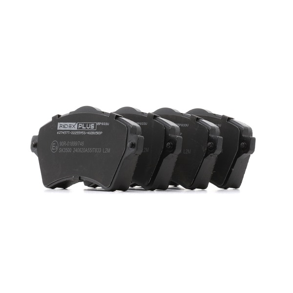 Bremseklodser RIDEX PLUS 402B0503P