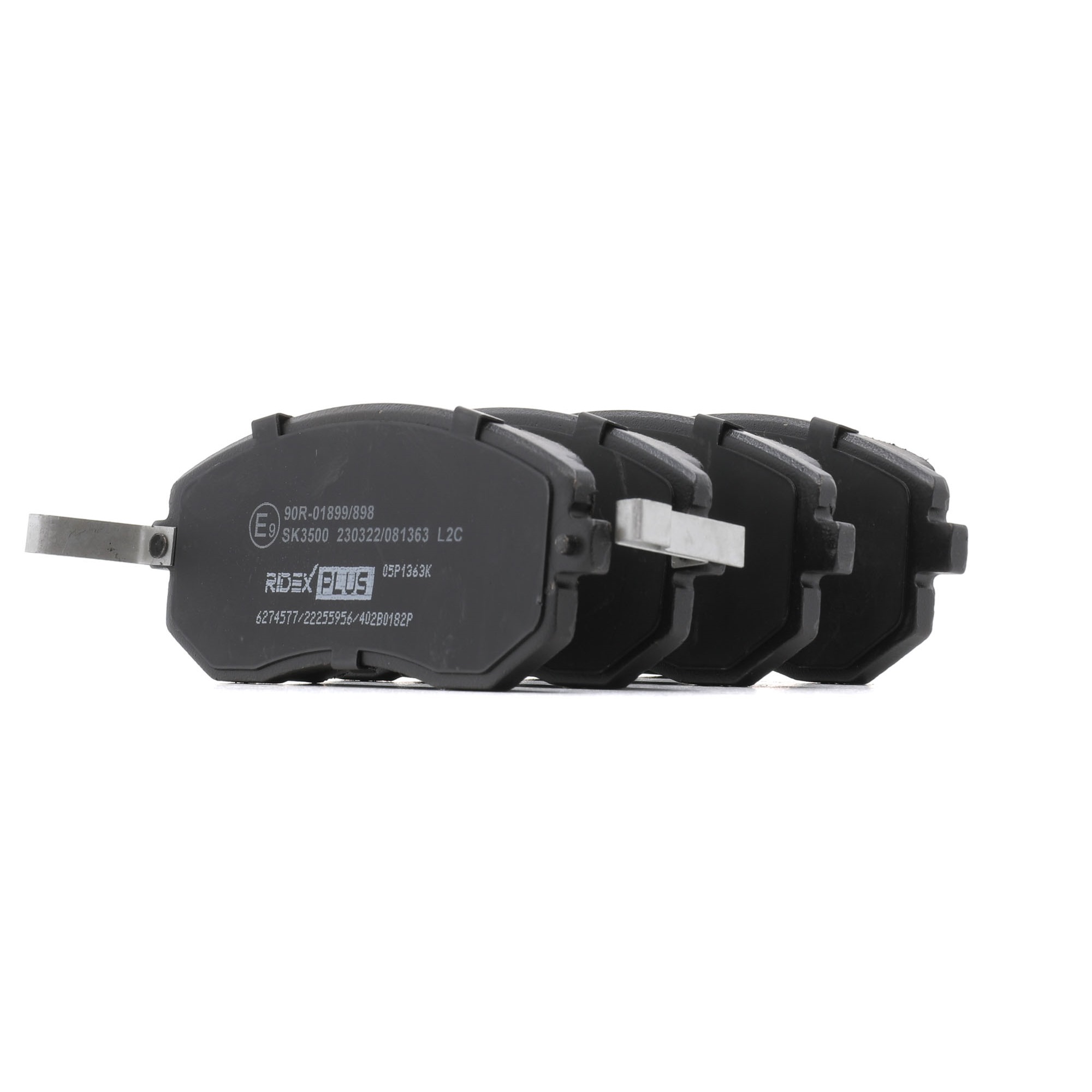 Комплект спирачно феродо, дискови спирачки 32 011 463 RIDEX PLUS 402B0182P SAAB