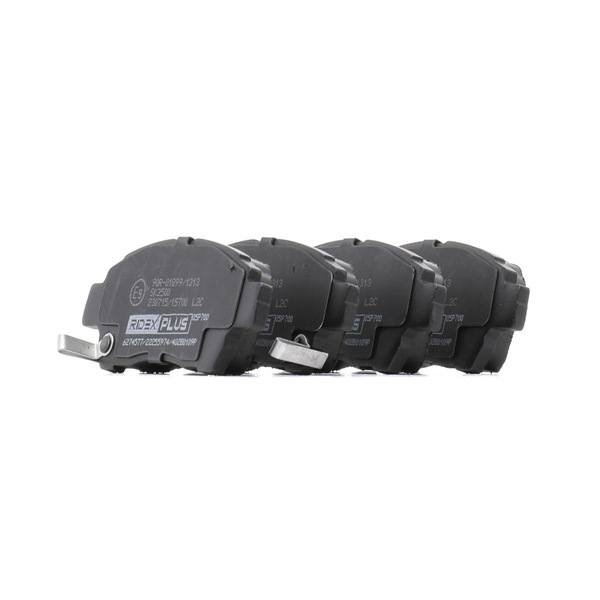 Remblokken RIDEX PLUS 402B0109P