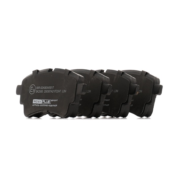RIDEX PLUS 402B1962P Remblokken