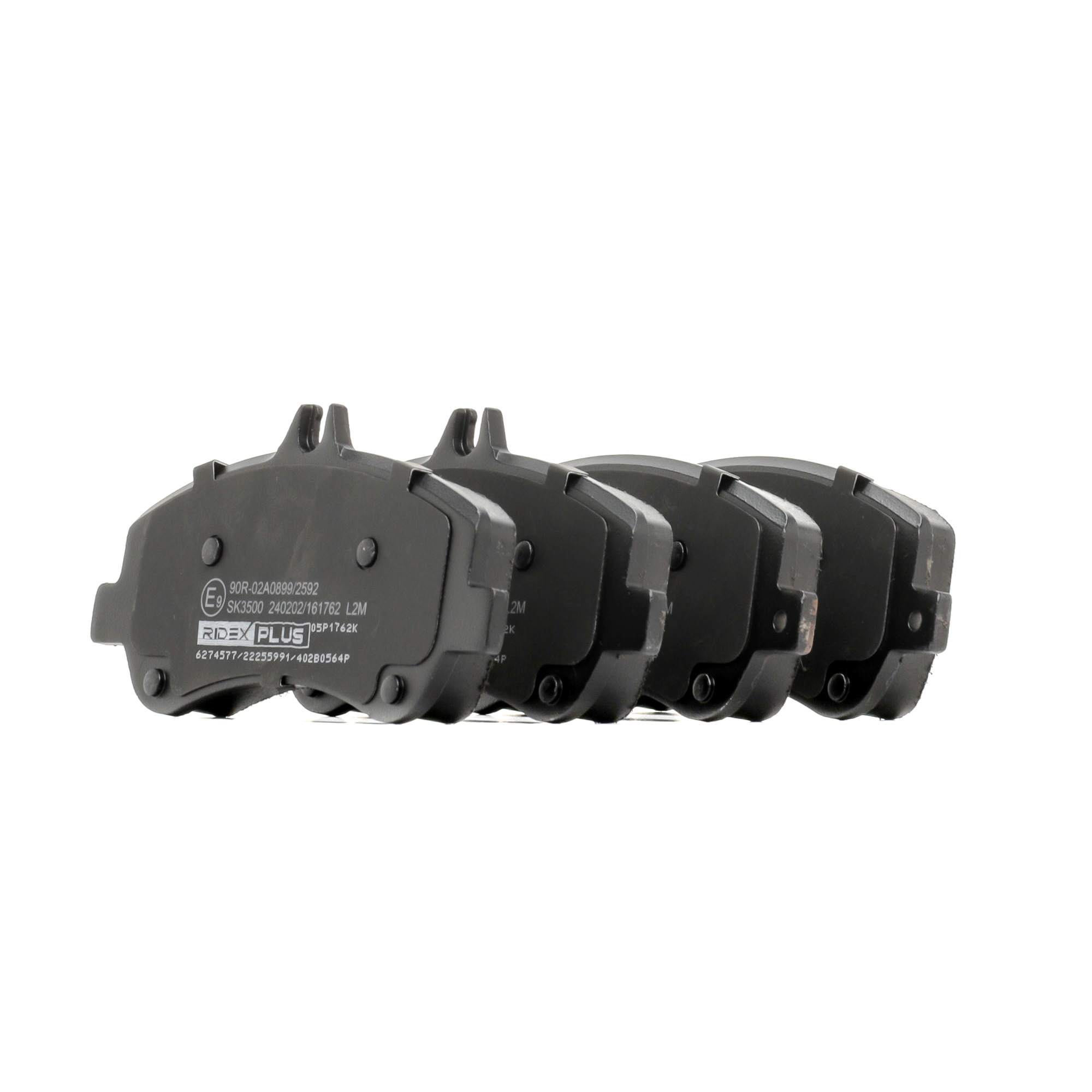 Plaquettes de frein 007 420 66 20 RIDEX PLUS 402B0564P MERCEDES-BENZ