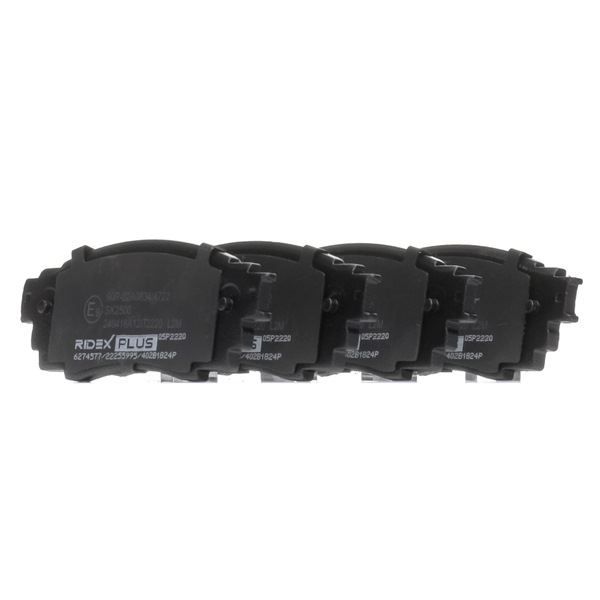 Σετ τακάκια RIDEX PLUS 402B1824P