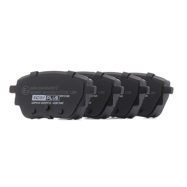 RIDEX PLUS 402B1704P Remblokset MERCEDES-BENZ A-Klasse (W177) A 200 4-matic (177.088) 163 Pk Benzine M 282.914