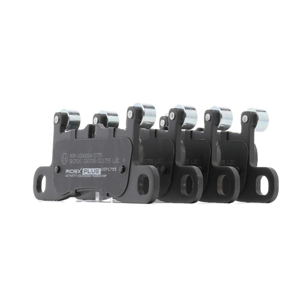 RIDEX PLUS 402B0618P Bremsbeläge Bremsbeläge 402B0618P RIDEX PLUS 7P6698451C VW, AUDI, SKODA, SEAT, PORSCHE