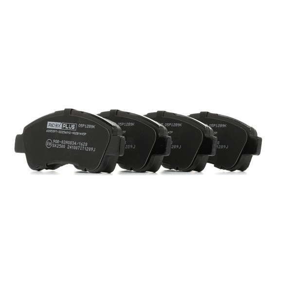 Kit pastiglie freni 7177 2817 RIDEX PLUS 402B1445P FIAT, PEUGEOT, ALFA ROMEO, CITROЁN, LANCIA