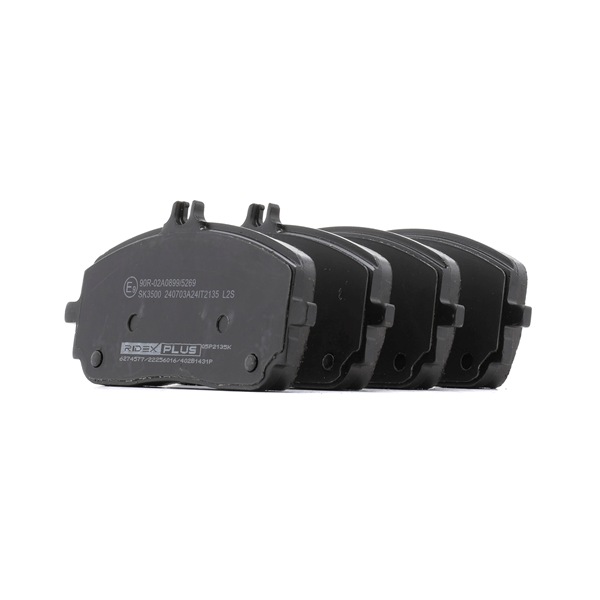 RIDEX PLUS 402B1431P Remblok MERCEDES-BENZ A-Klasse (W177) A 200 4-matic (177.088) 163 Pk Benzine M 282.914