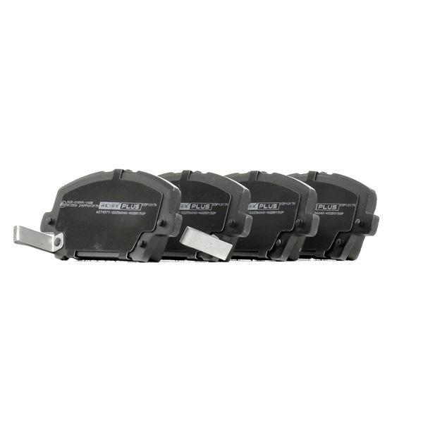 Remblokkenset voor schijfrem RIDEX PLUS 402B0152P