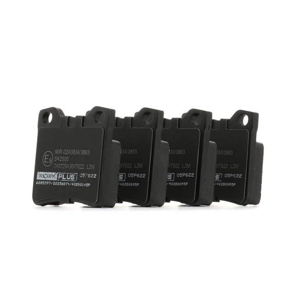 RIDEX PLUS 402B0095P Plaquettes de frein PEUGEOT 607 2.0 HDI Diesel 109 CV