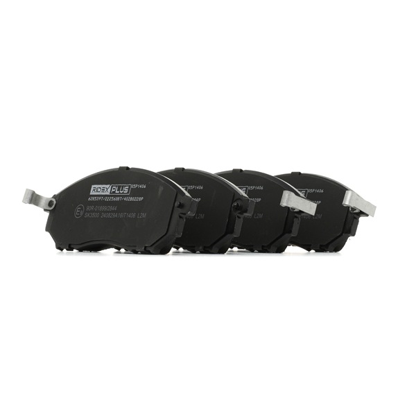 RIDEX PLUS 402B0228P Bremsbeläge Bremsbeläge 402B0228P RIDEX PLUS D1060EG51A RENAULT, NISSAN, INFINITI