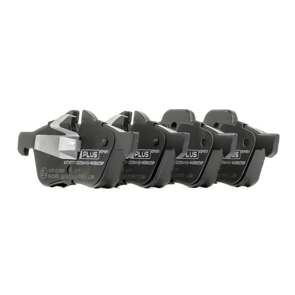 Set of brake pads RIDEX PLUS 402B0250P