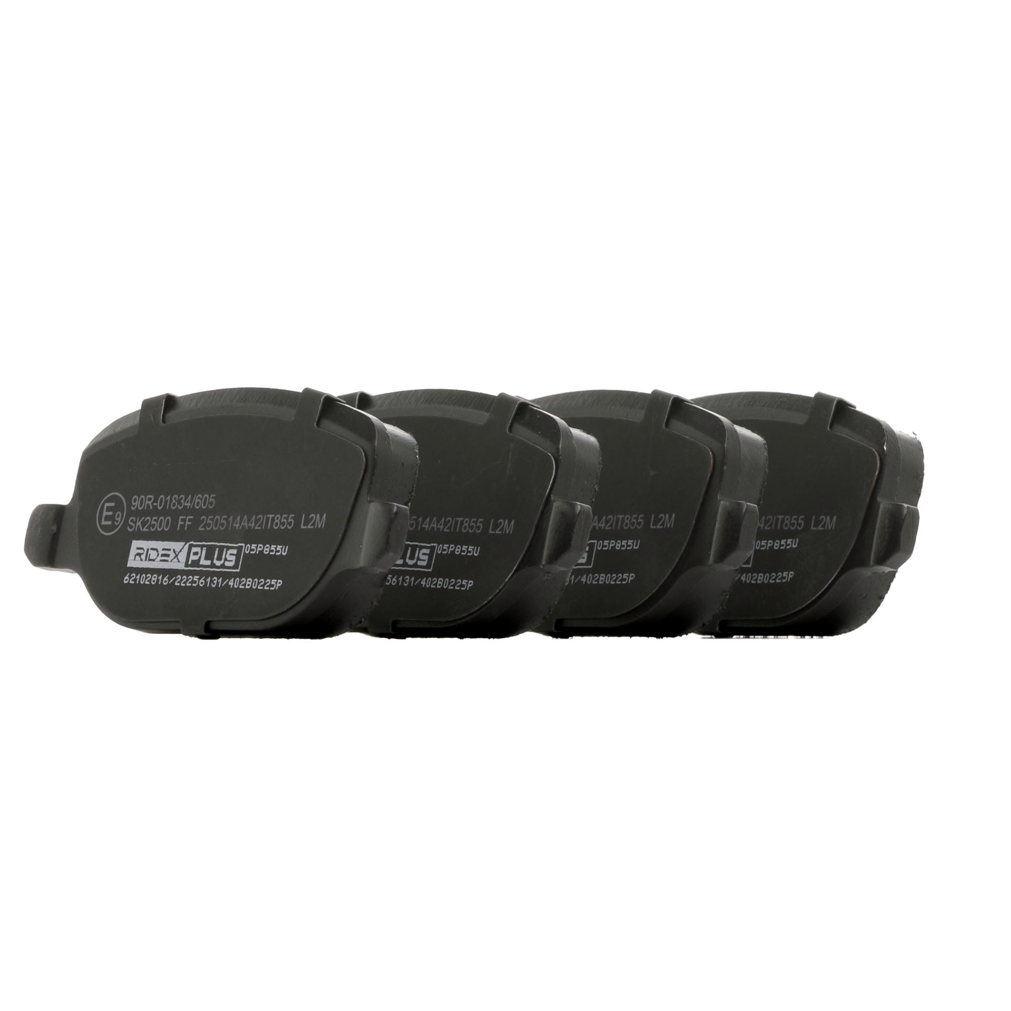Remblokken 9 949 203 RIDEX PLUS 402B0225P CITROЁN, FIAT, ALFA ROMEO, JEEP, LANCIA