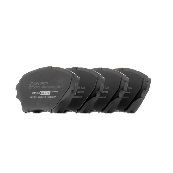 Bromsklossar RIDEX PLUS 402B0211P