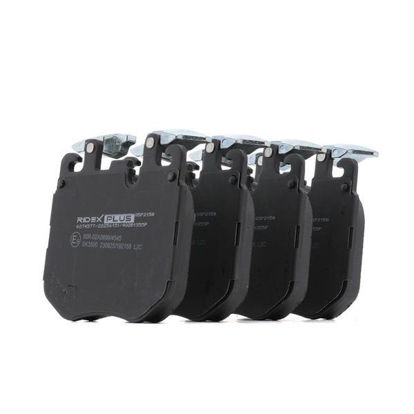 RIDEX PLUS 402B1355P Bremsbelag BMW 5er 545e xDrive Plug-in-Hybrid 394 PS Benzin/Elektro