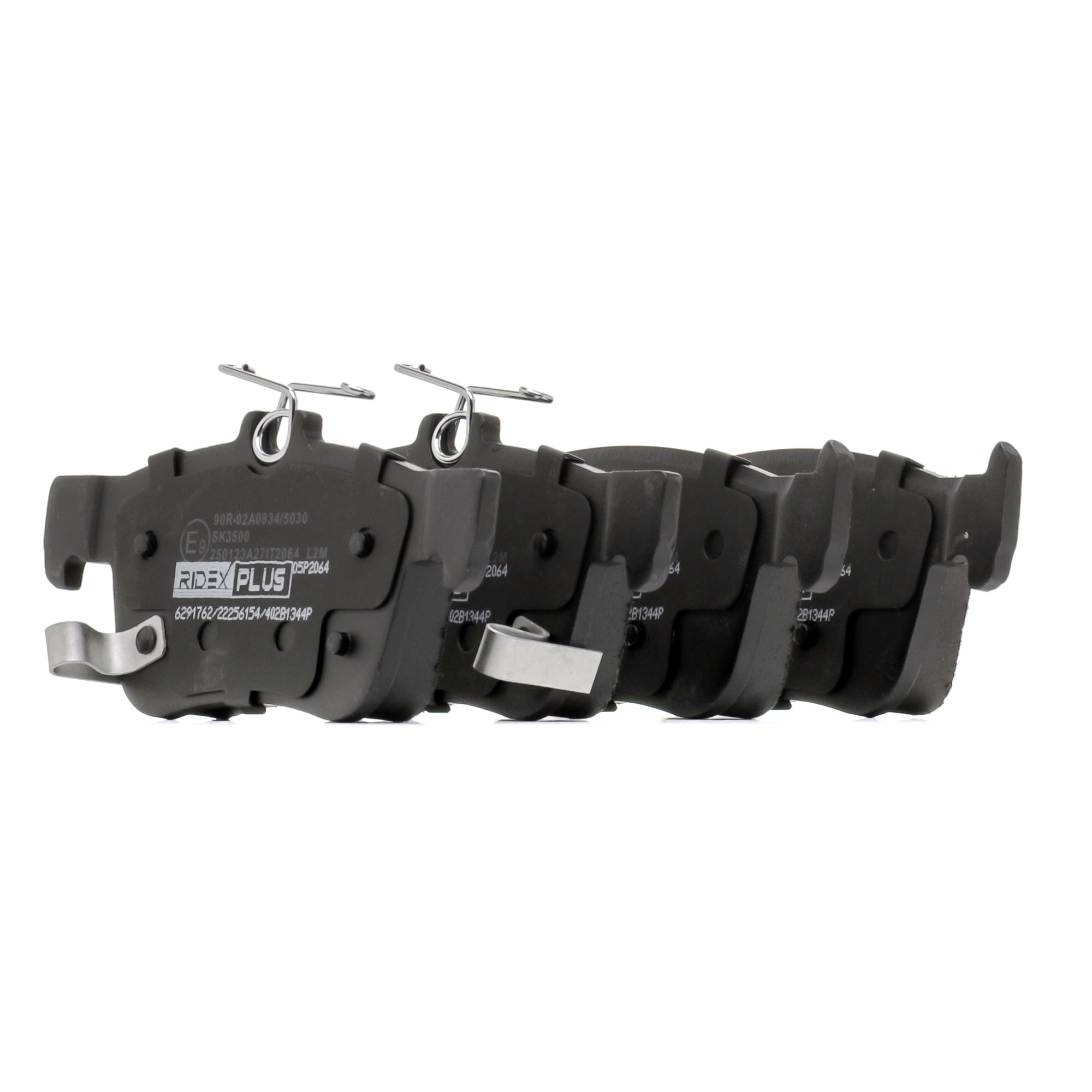 Bremsbeläge 402B1344P RIDEX PLUS 43022T60A01 HONDA