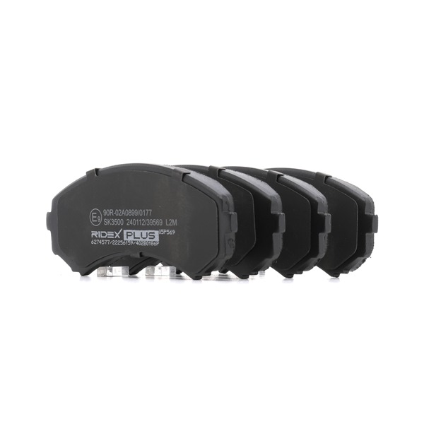 Bremseklosser MZ 690 340 RIDEX PLUS 402B0186P MERCEDES-BENZ, NISSAN, MITSUBISHI, MAZDA