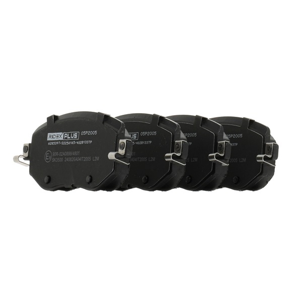 Set plăcuțe de frână, frână cu disc RIDEX PLUS 402B1337P