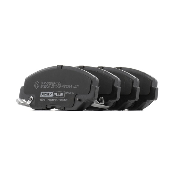 Disk pads RIDEX PLUS 402B0406P