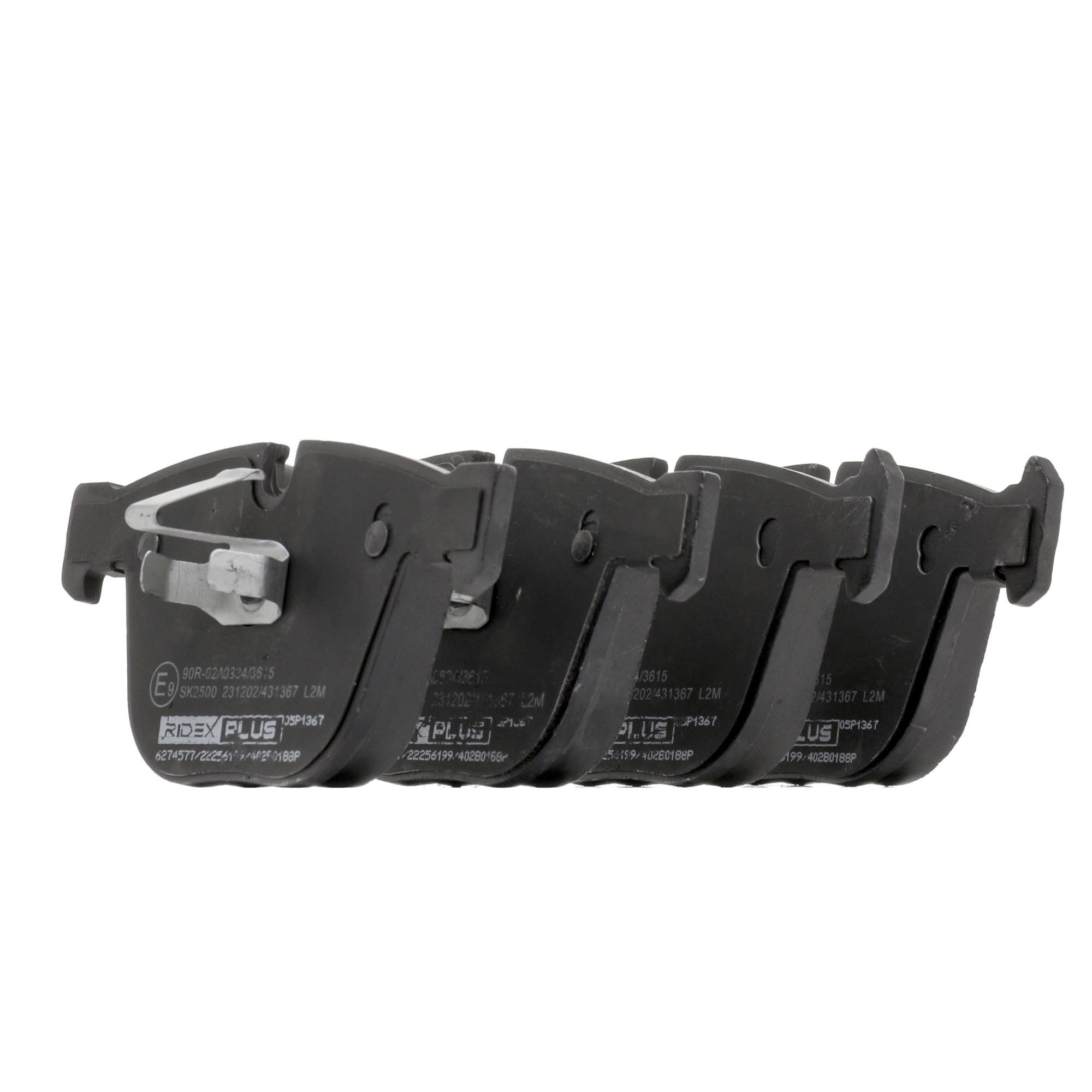 RIDEX PLUS 402B0188P Bremsklötze BMW X5 xDrive50i 452 PS Benzin