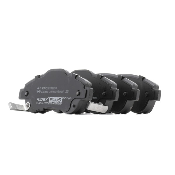 Disk pads RIDEX PLUS 402B0242P