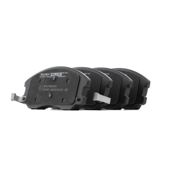 Bremseklosser 95 459 512 RIDEX PLUS 402B0209P FORD, OPEL, SAAB, CHEVROLET, DAEWOO